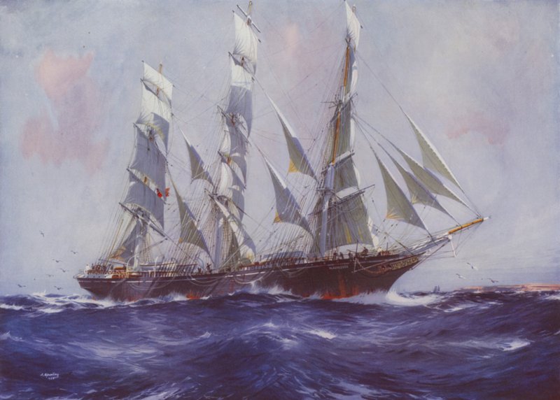 Navio Clipper Blackadder de Jack after Spurling