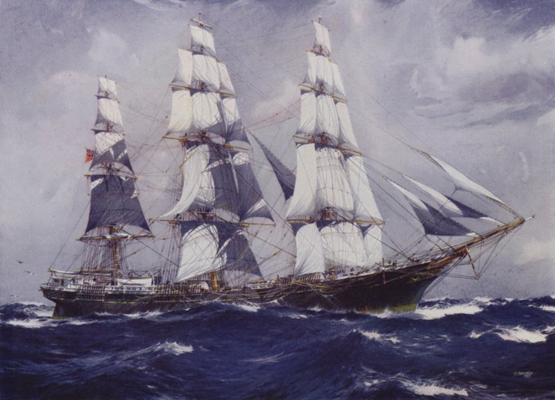 Navio Clipper James Baines de Jack after Spurling