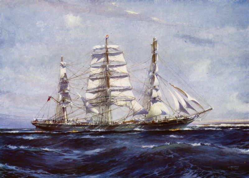 Clipper Shipper Ships: Samuel Plimsoll (cor litho) de Jack (after) Spurling