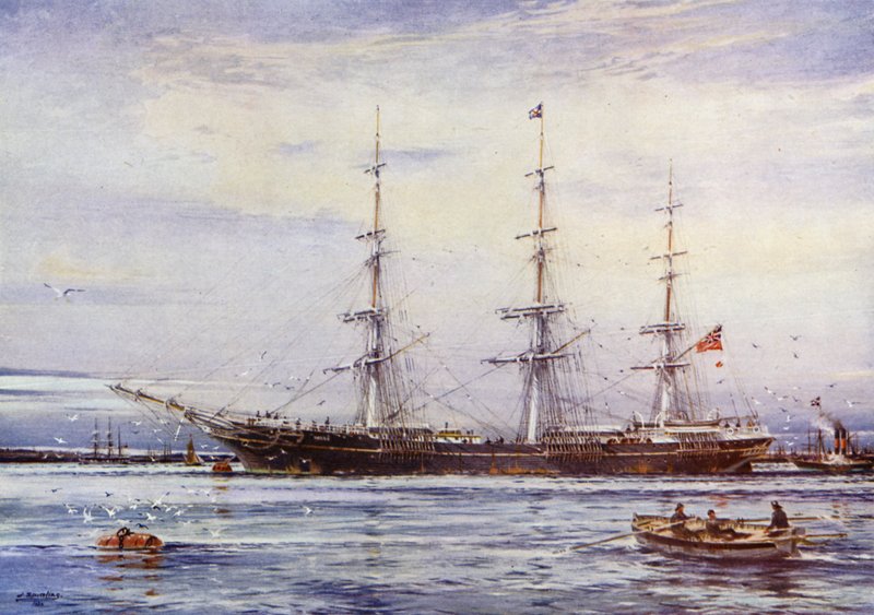 Clipper Shipper Ships: Tweed (cor litho) de Jack (after) Spurling