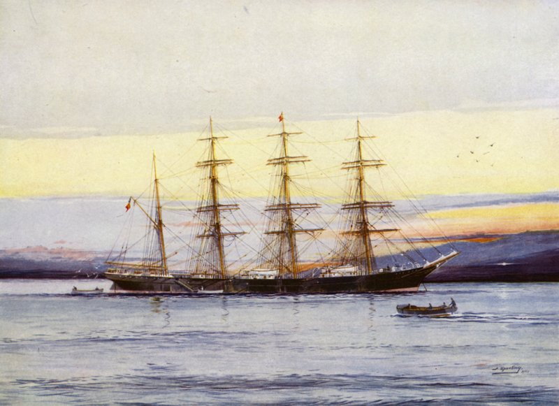 Navios Clipper: Califórnia de Jack Spurling