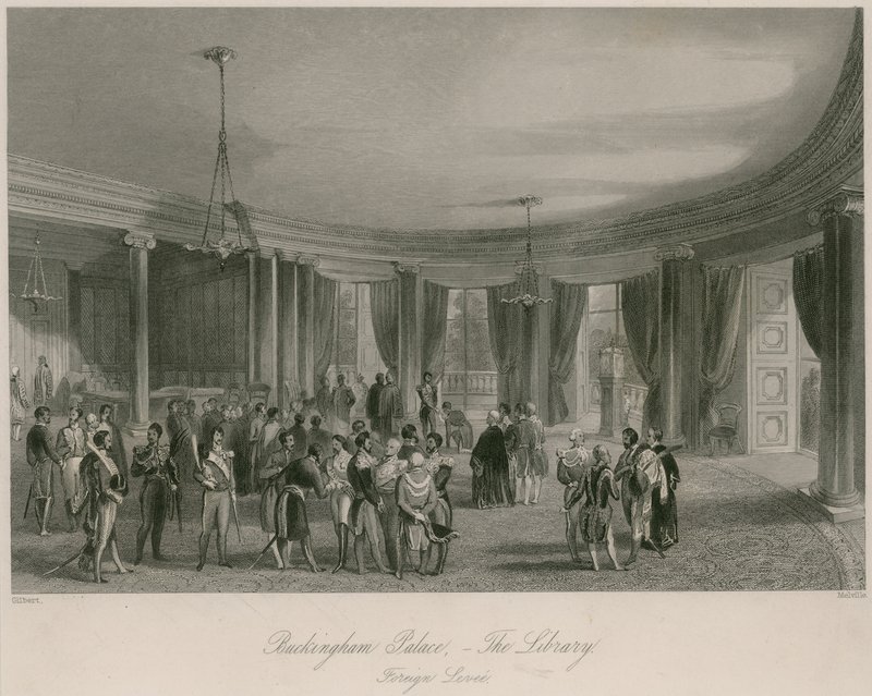 Palácio de Buckingham, a Biblioteca, Dívida Estrangeira de Jacob van der Heyden