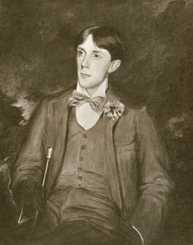 Aubrey Beardsley, retrato (litho) de Jacques Emile (after) Blanche