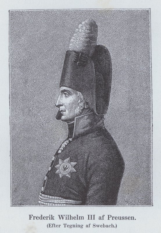 Frederick William III, Rei da Prússia (litho) de Jacques Francois Joseph (after) Swebach