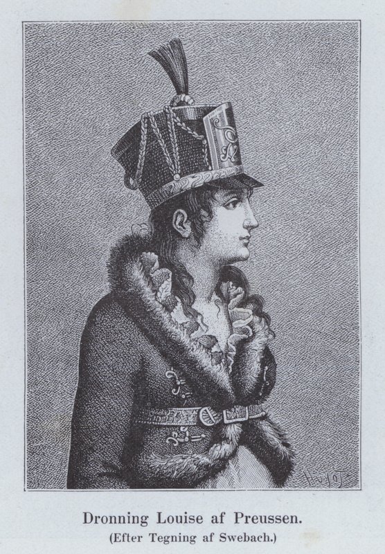 Luísa de Mecklenburg-Strelitz, Rainha Consorte do Rei Frederico Guilherme III da Prússia (Litho) de Jacques Francois Joseph (after) Swebach
