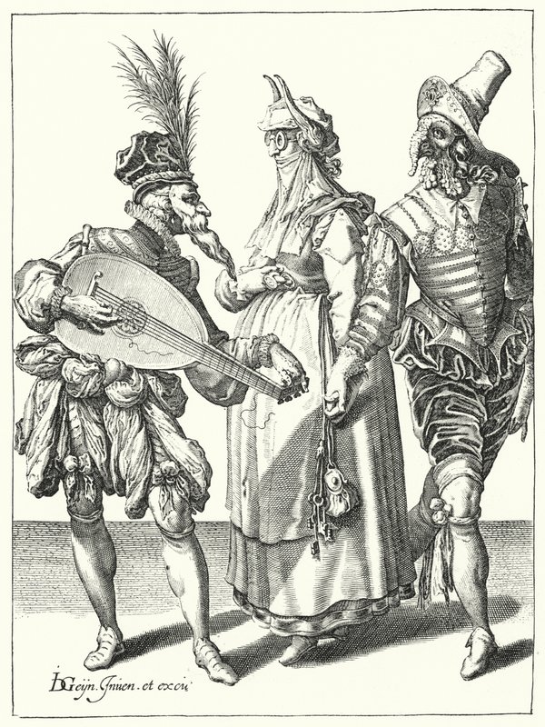 Mascarada (gravura) de Jacques II de Gheyn