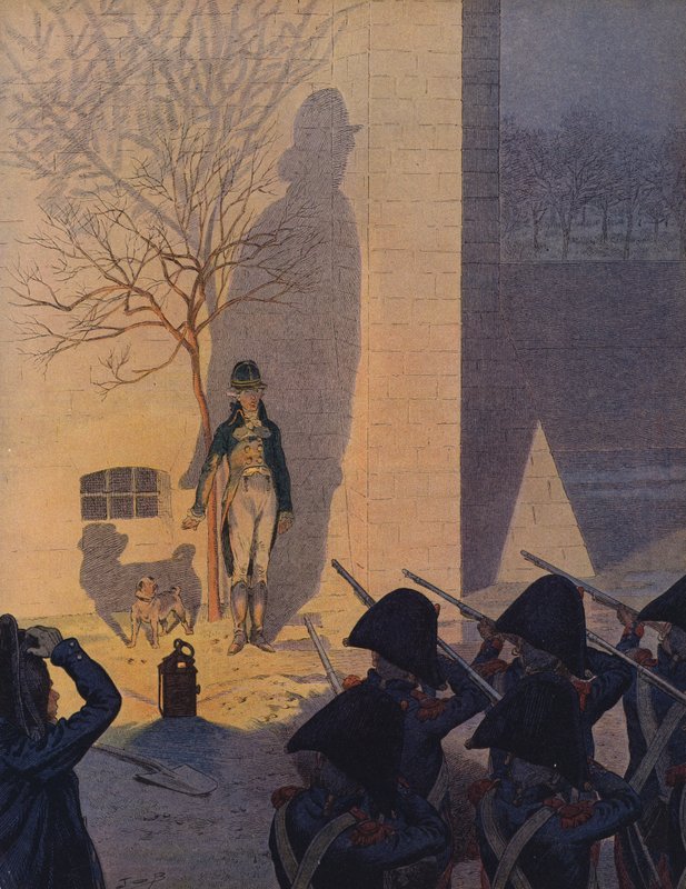 A execução do Louis Antoine de Jacques Marie Gaston Onfray de Breville (Job)