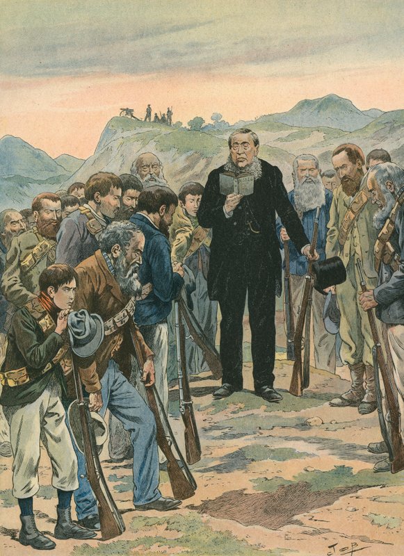 Transvaal - canção nacional de Jacques Marie Gaston Onfray de Breville (Job)