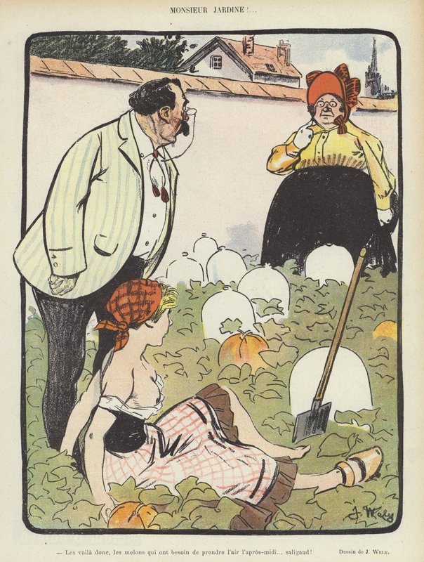 Ilustração para o riso de Jacques Wely