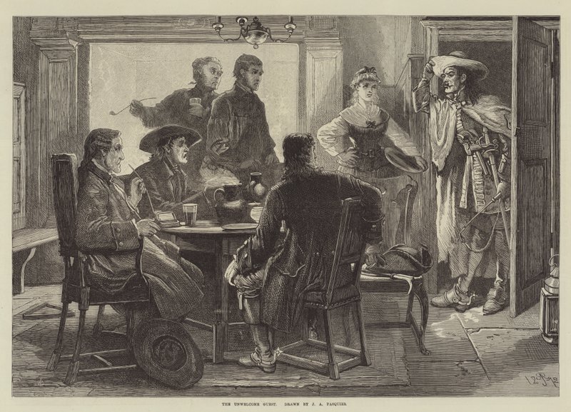 O convidado indesejado de James Abbott Pasquier