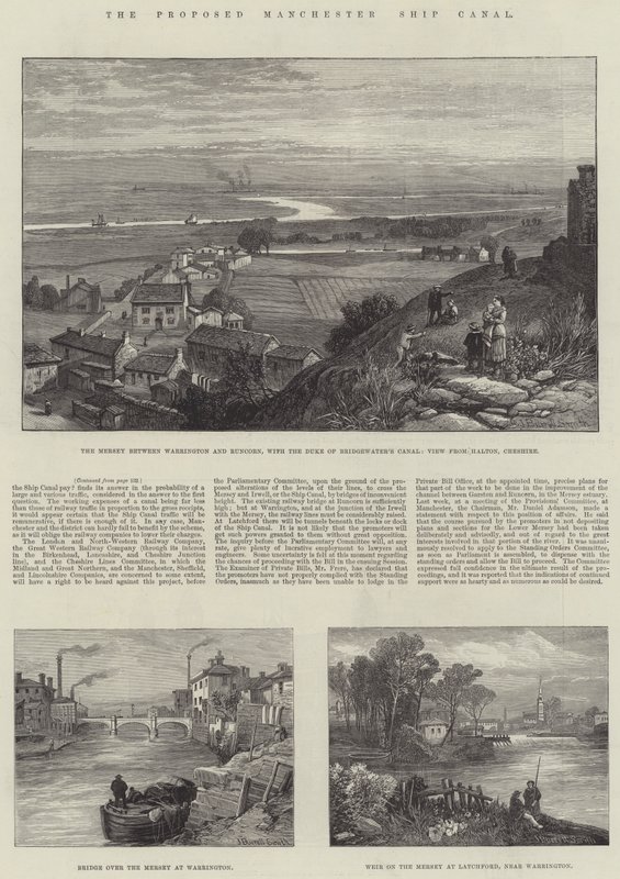 A proposta de Manchester Ship Canal de James Burrell Smith