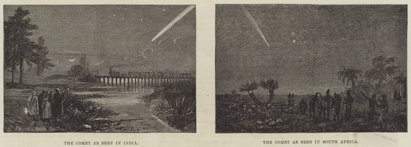 O céu à noite de James Burrell Smith