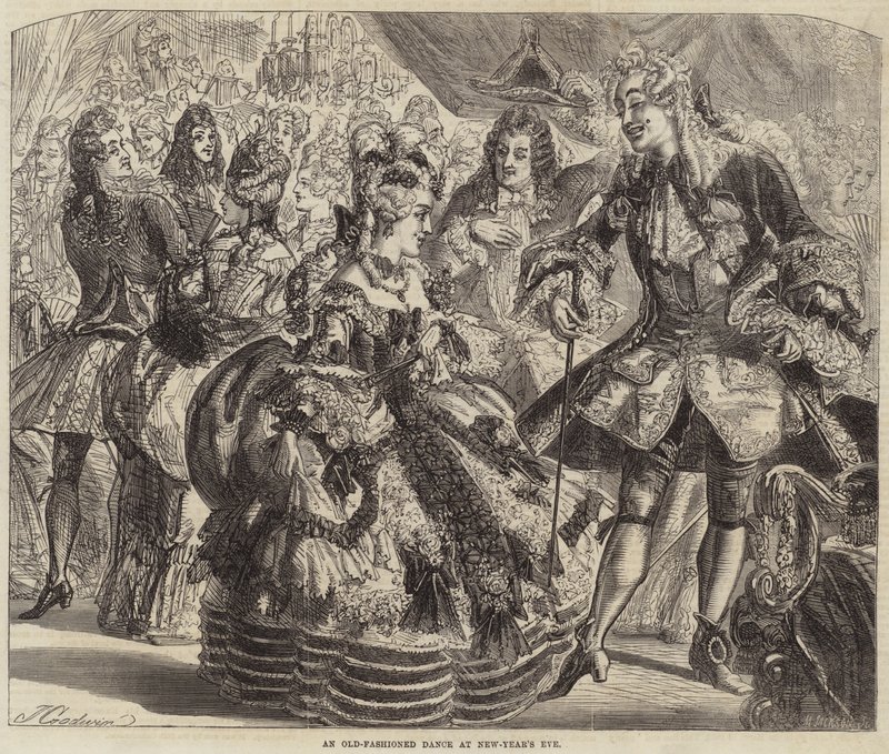Uma dança antiquada na véspera de ano novo de James Godwin