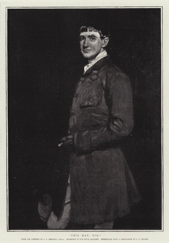 Phil May, Esquire litho de James Jebusa Shannon