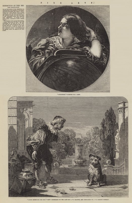 Belas Artes, Exposição da Instituição Britânica de James Sant