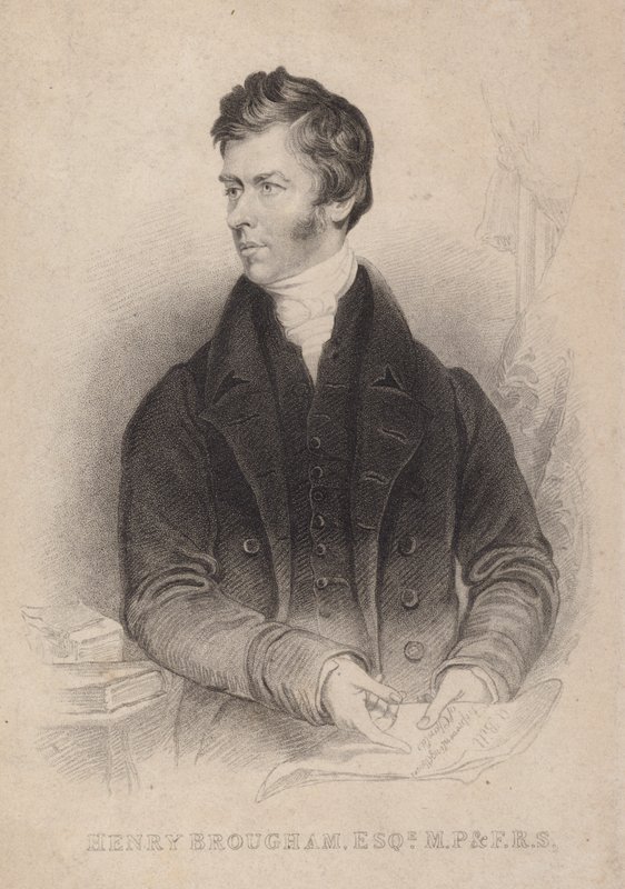 Henry Brougham de James (after) Lonsdale