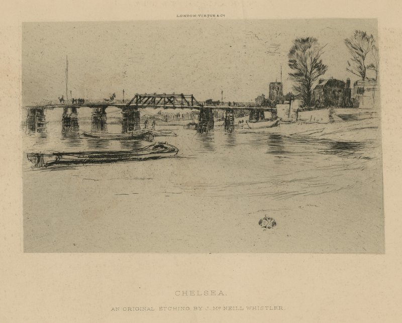 Visão geral do Chelsea de James Abbott McNeill Whistler