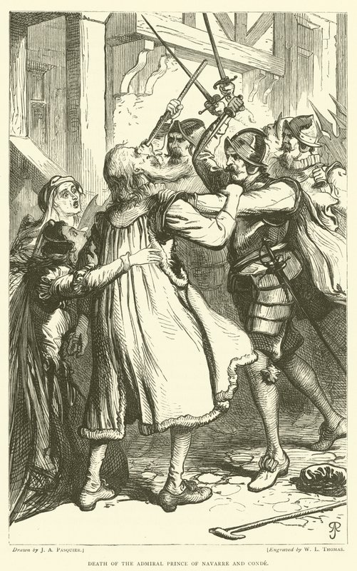 Morte do almirante Príncipe de Navarra e Conde de James Abbott Pasquier