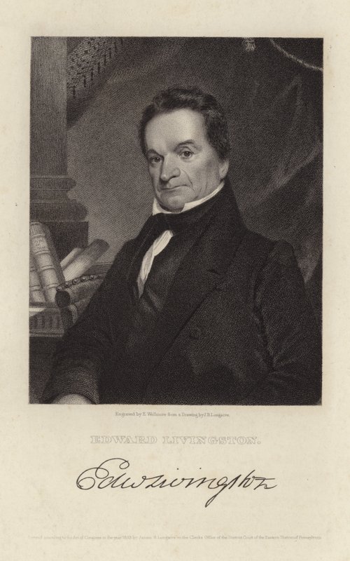 Edward Livingston de James Barton Longacre