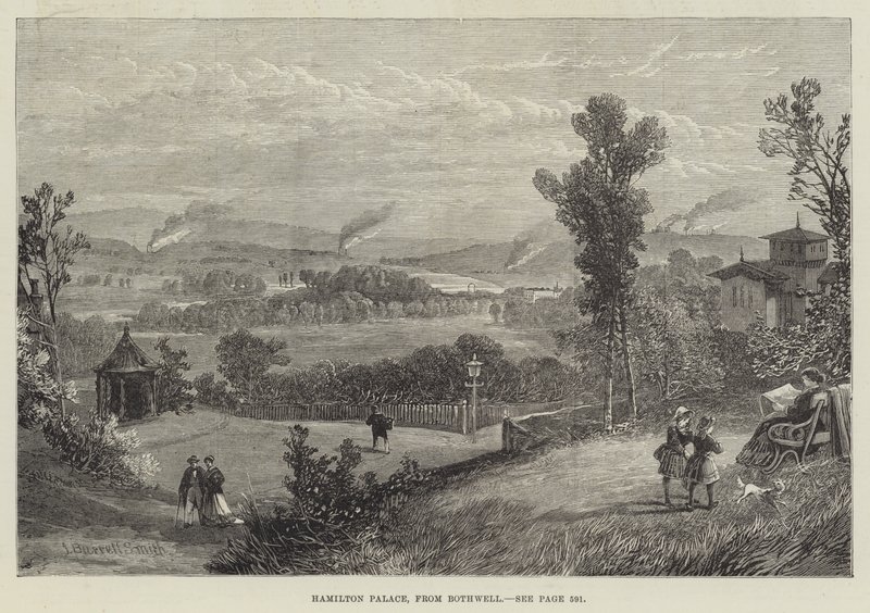 Hamilton Palace, de Bothwell de James Burrell Smith