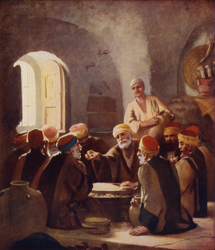 Refeição Noturna entre os Fellahheen de James Clark