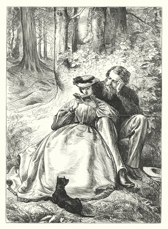 Ociosidade de Verão (gravura) de James Dawson Watson