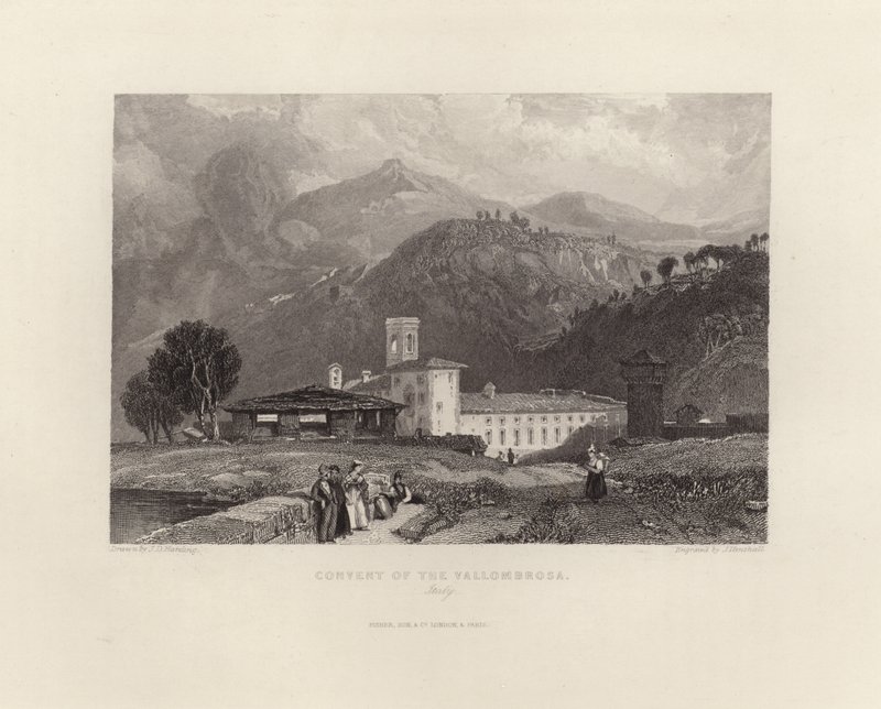 Convento da Vallombrosa de James Duffield Harding