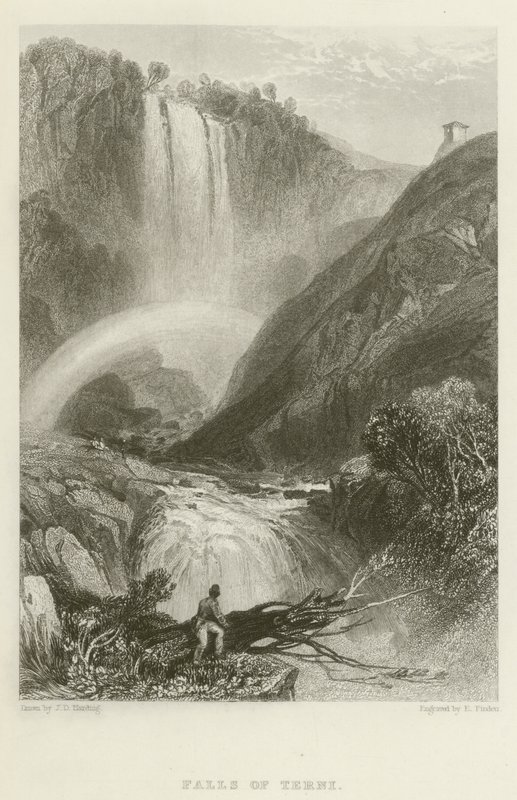 Quedas de Terni de James Duffield Harding