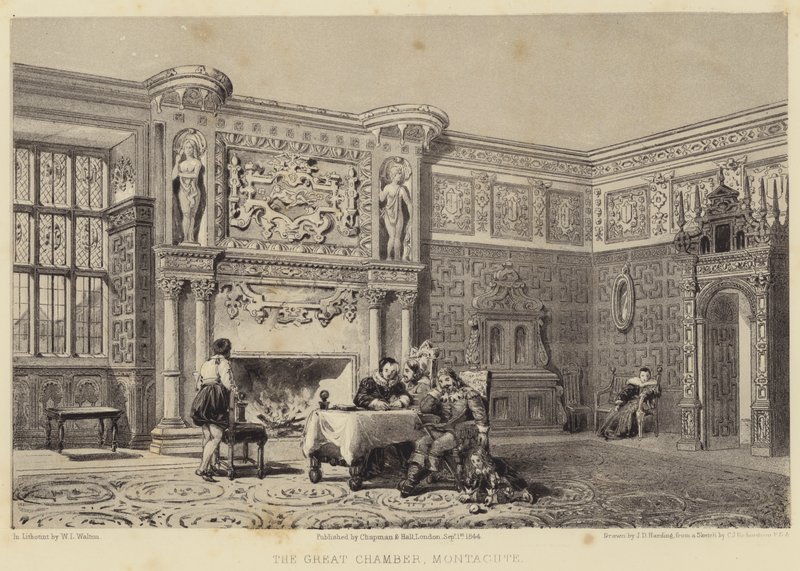 A Grande Câmara, Montacute de James Duffield Harding
