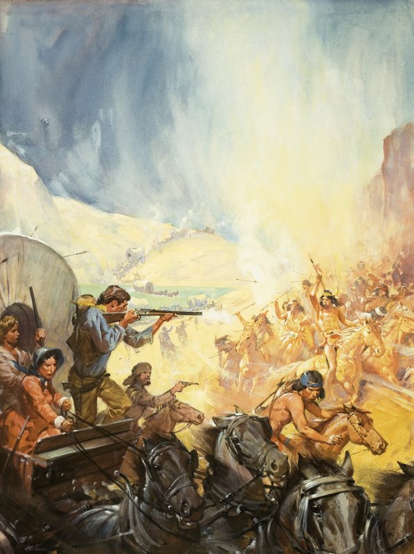 Pioneiros do Oeste de James Edwin McConnell