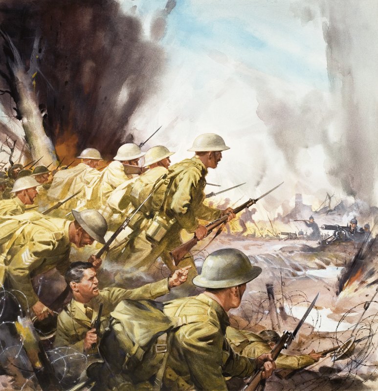 A chacina no Somme de James Edwin McConnell