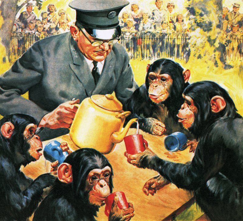 Quem é quem no Zoo: Chá para quatro de James Edwin McConnell