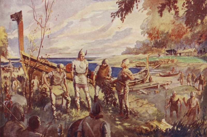 Os vikings descobrem a América de James Fergus Kyle
