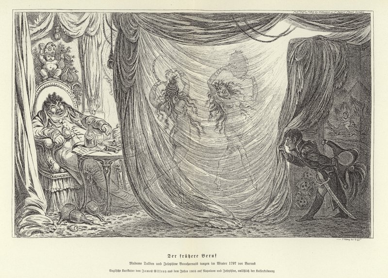 A antiga profissão de James Gillray