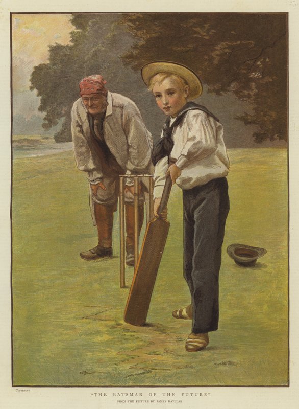 O Batedor do Futuro (chromolitho) de James Hayllar