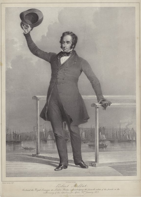 Robert Moffat, missionário escocês na África de James Henry Lynch