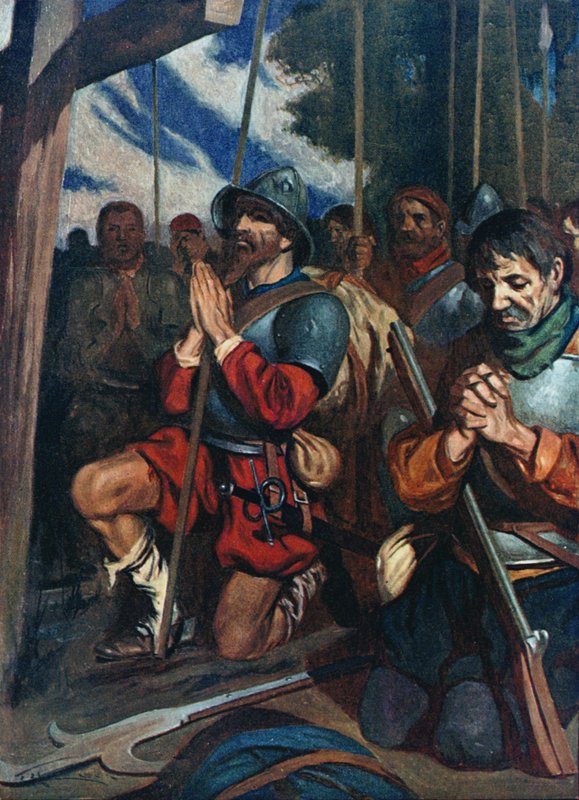 O exército inteiro se ajoelhou na lama e confessou seus pecados de James Henry Robinson