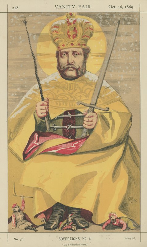 Alexandre II da Rússia de James Jacques Joseph Tissot