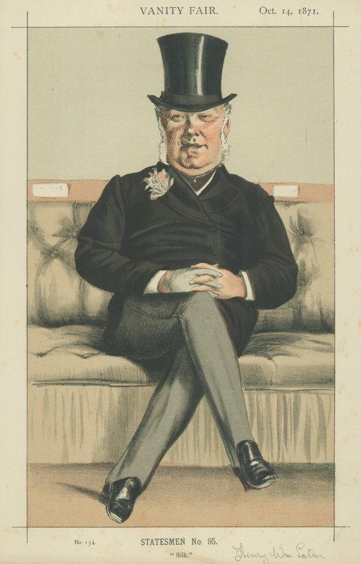 Sr. Henry William Eaton (cor litho) de James Jacques Joseph Tissot