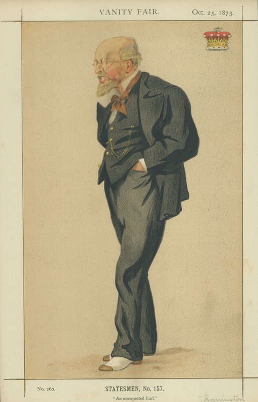 O Conde de Harrington de James Jacques Joseph Tissot