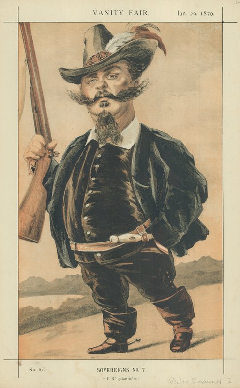 Victor emmanuel i de James Jacques Joseph Tissot