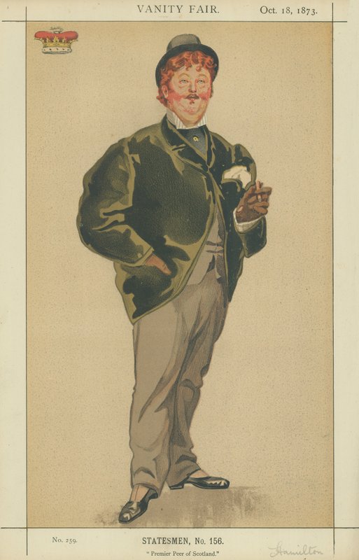 William Alexander Louis Stephen Hamilton-Douglas, Duque de Hamilton de James Jacques Joseph Tissot