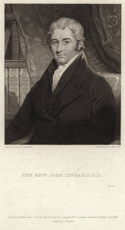 Retrato de John Lingard de James Ramsay