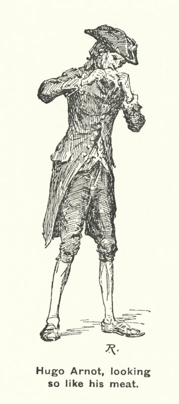 Hugo Arnot, tão parecido com a sua carne (litho) de James Riddel