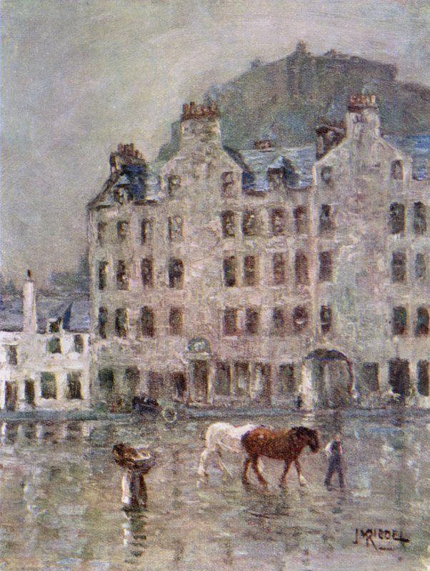 White Hart Inn, Grassmarket de James Riddel