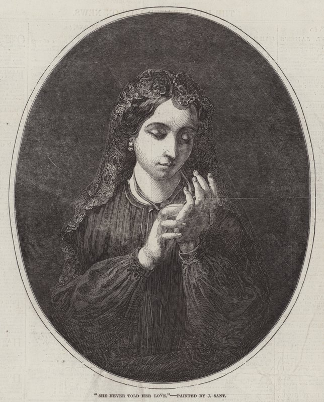Ela nunca disse seu amor de James Sant