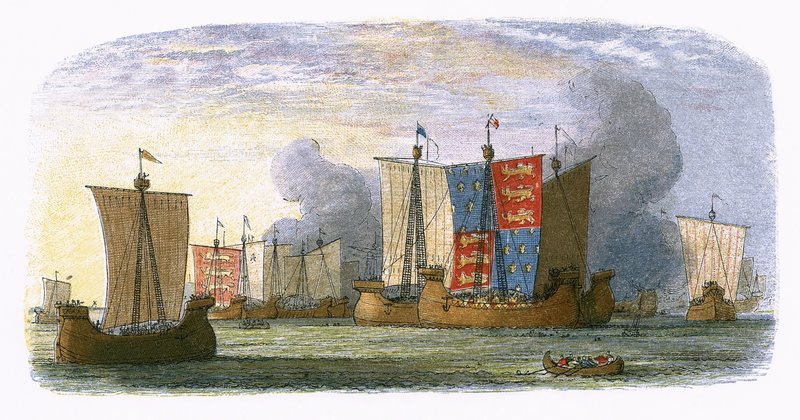 Batalha de Sluys de James William Edmund Doyle