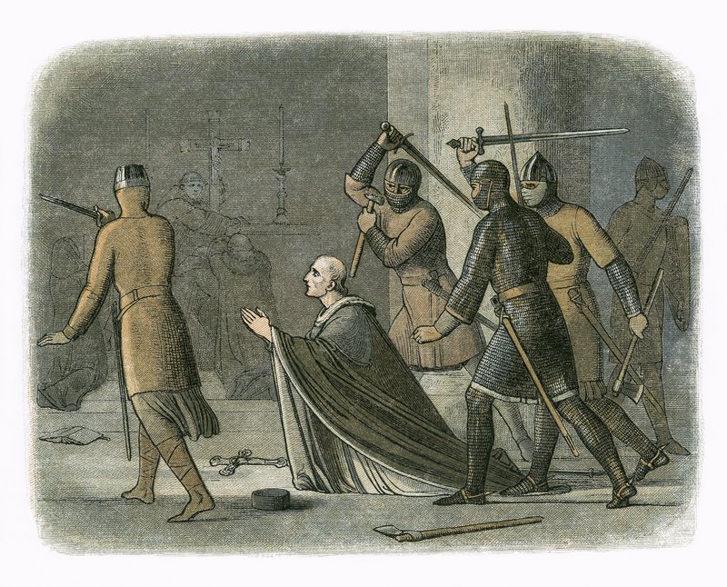 Assassinato de Becket de James William Edmund Doyle