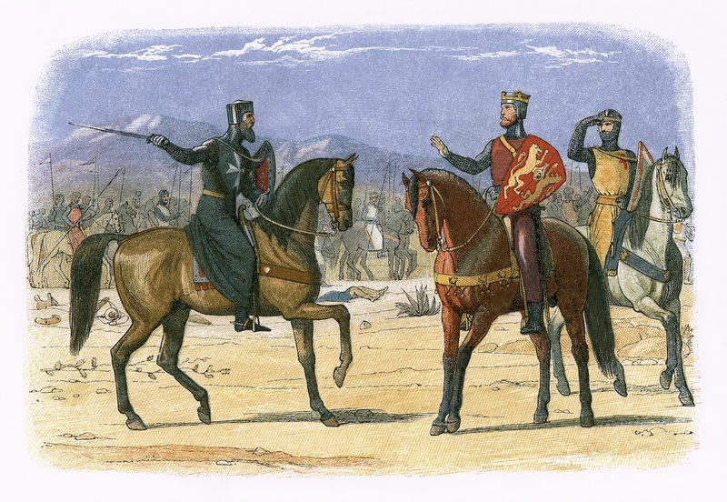 Ricardo e o Mestre de São João de James William Edmund Doyle