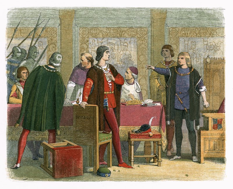 Richard ordena a prisão de Hastings de James William Edmund Doyle